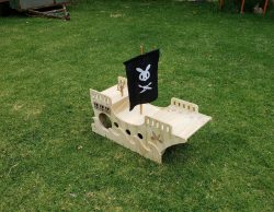 Bunny Pirate Ship