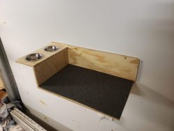 Cat Bowl Shelf free post