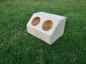 Twin Hole Hay Feeder!